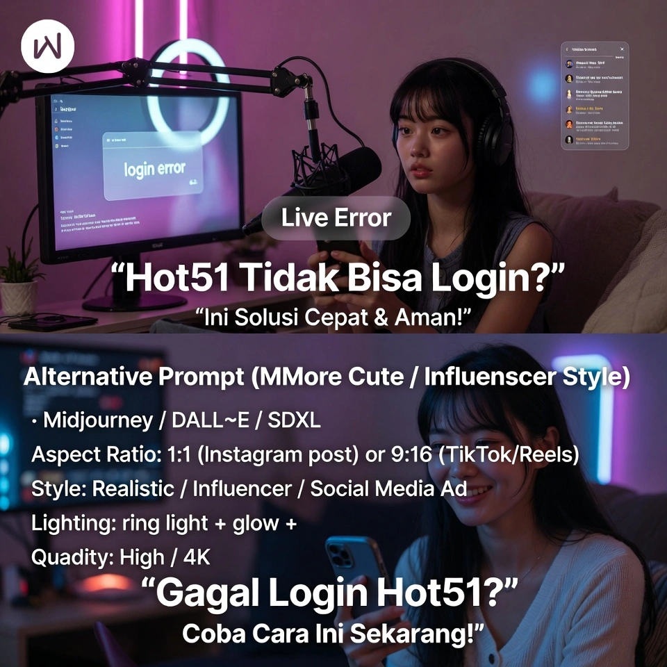 Hot51 Tidak Bisa Login Ini Penyebab & Solusi Lengkap