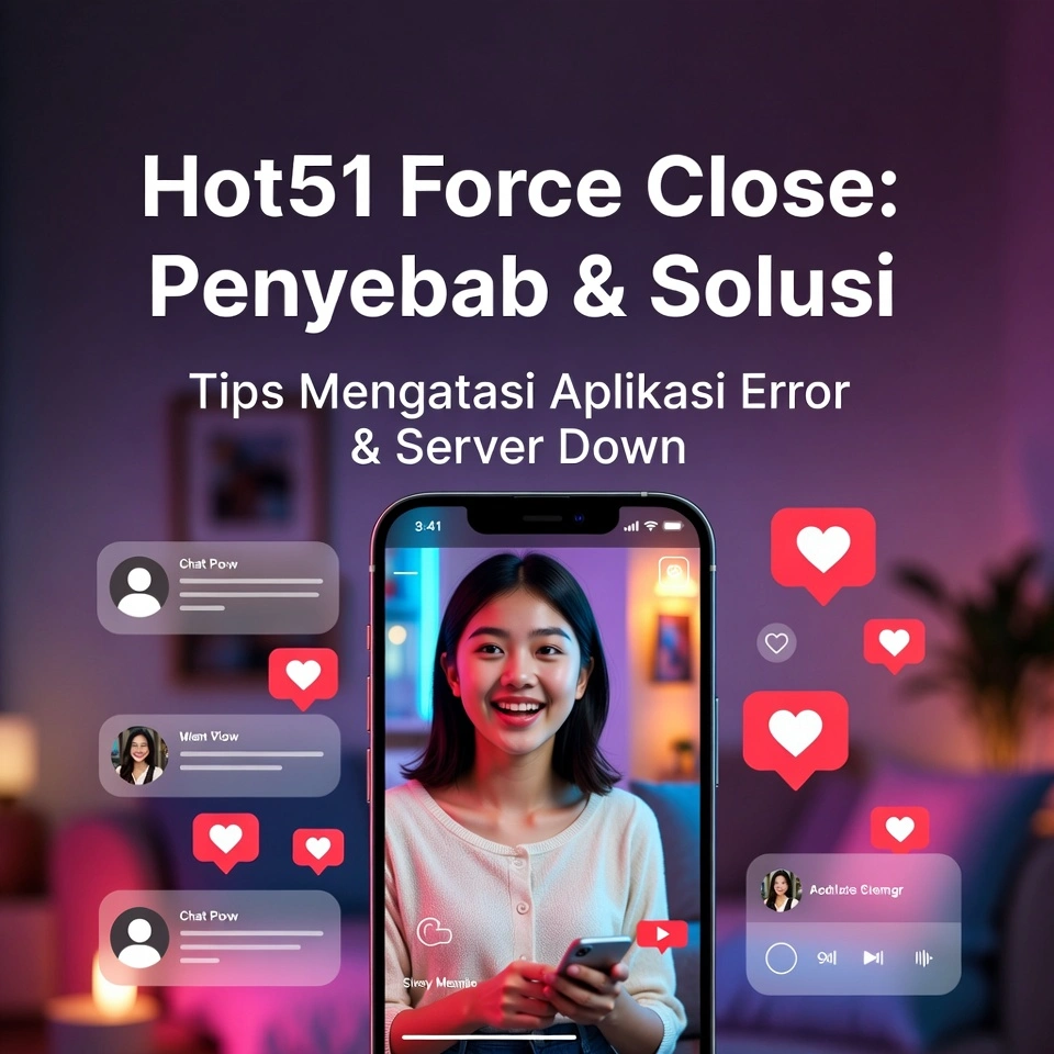 Hot51 Force Close Penyebab & Cara Mengatasinya di Indonesia