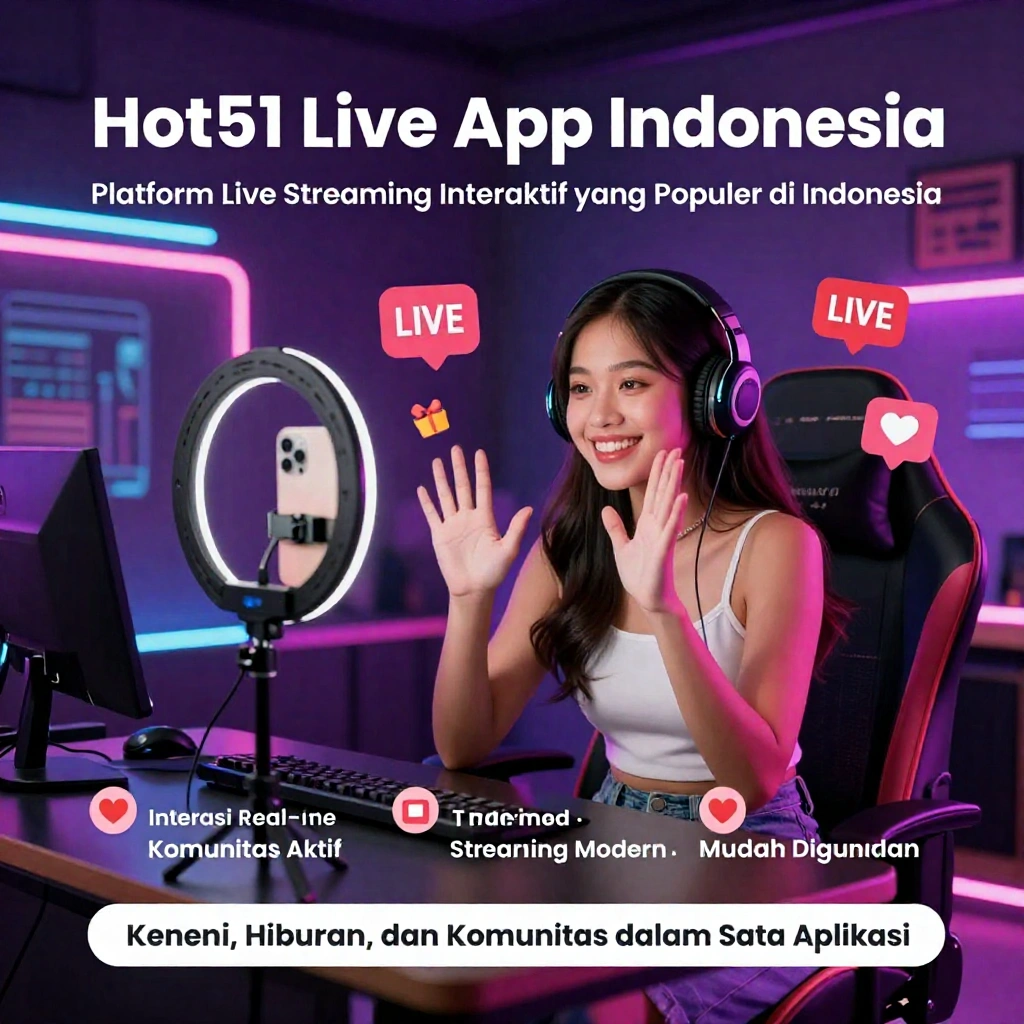 Hot51 Live App Indonesia Fitur, Popularitas, dan Keunggulannya