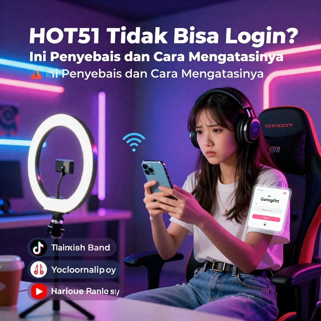 Hot51 Tidak Bisa Login Ini Penyebab dan Cara Mengatasinya