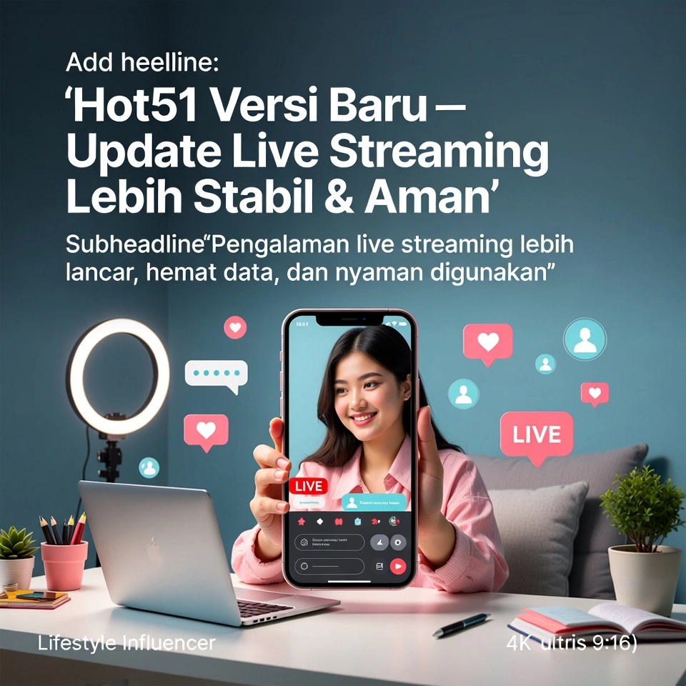 Hot51 Versi Baru Fitur Update Live Streaming yang Perlu Diketahui