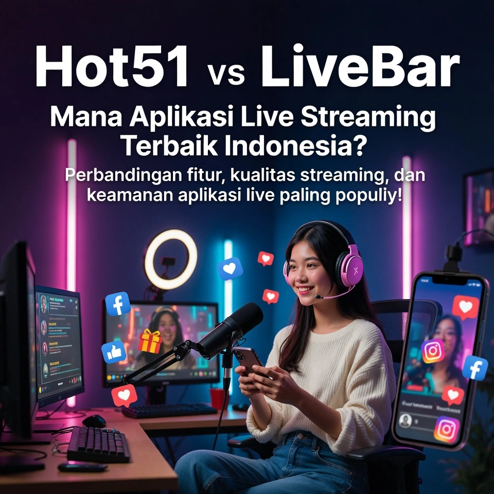 Hot51 vs LiveBar Mana Aplikasi Live Streaming yang Lebih Baik