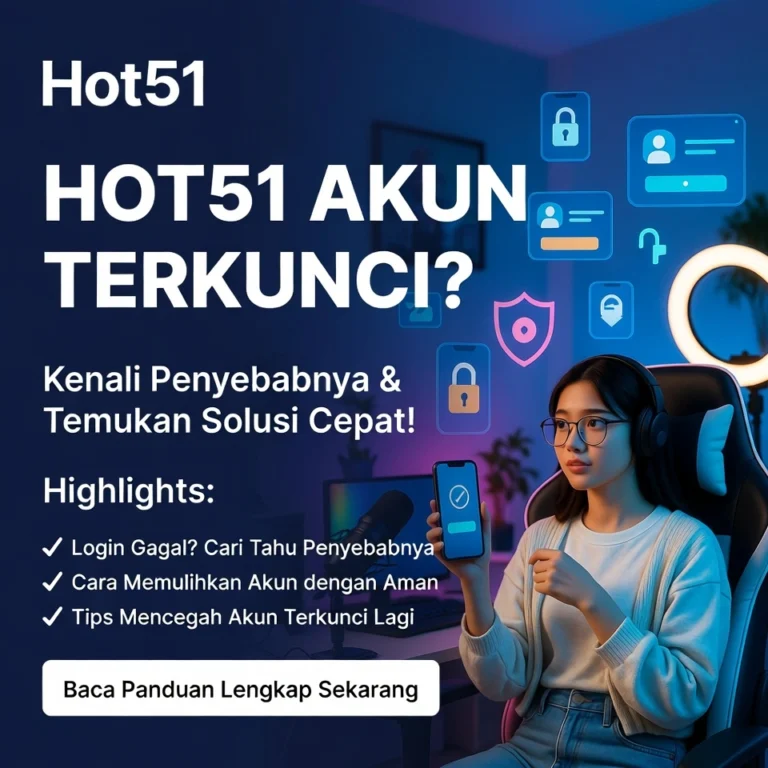 Hot51 Akun Terkunci